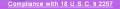 18 U.S.C. 2257 Record-Keeping Requirements Compliance Statement